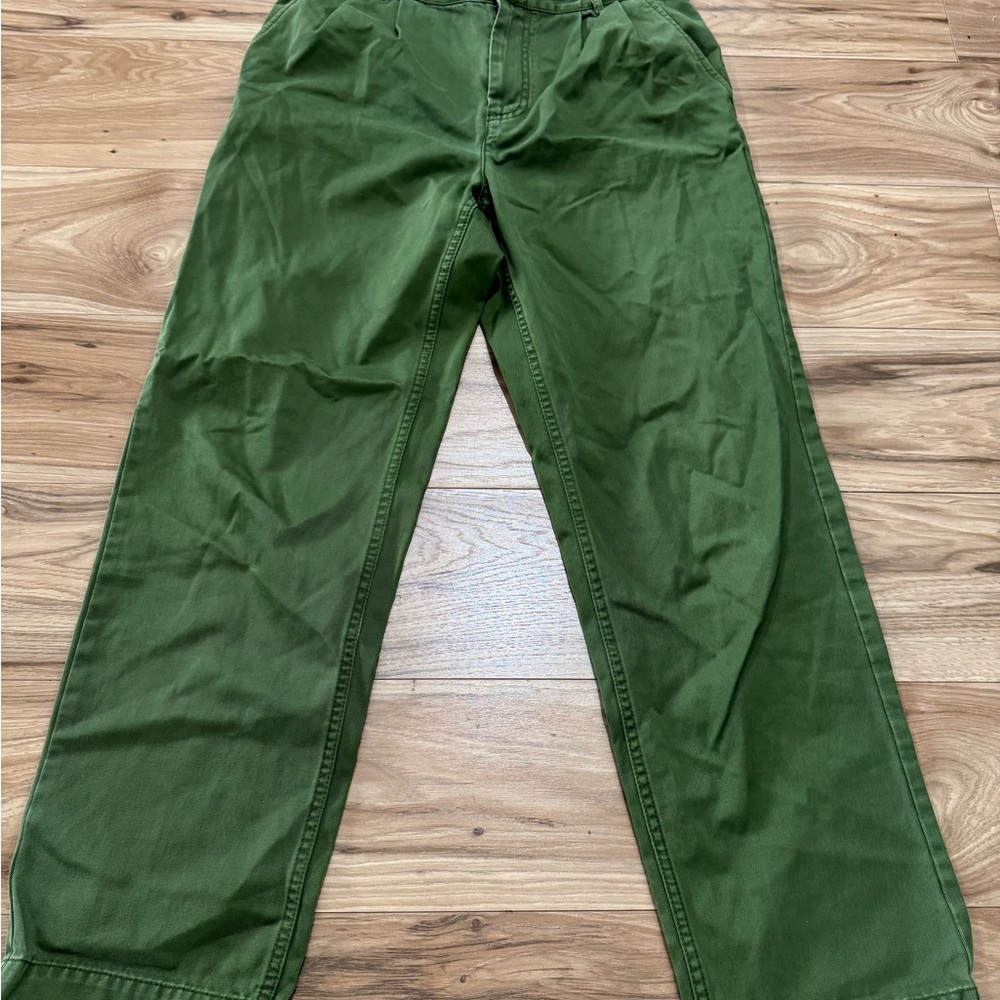 Marc Jacobs Green Boot Cut Flare Pants